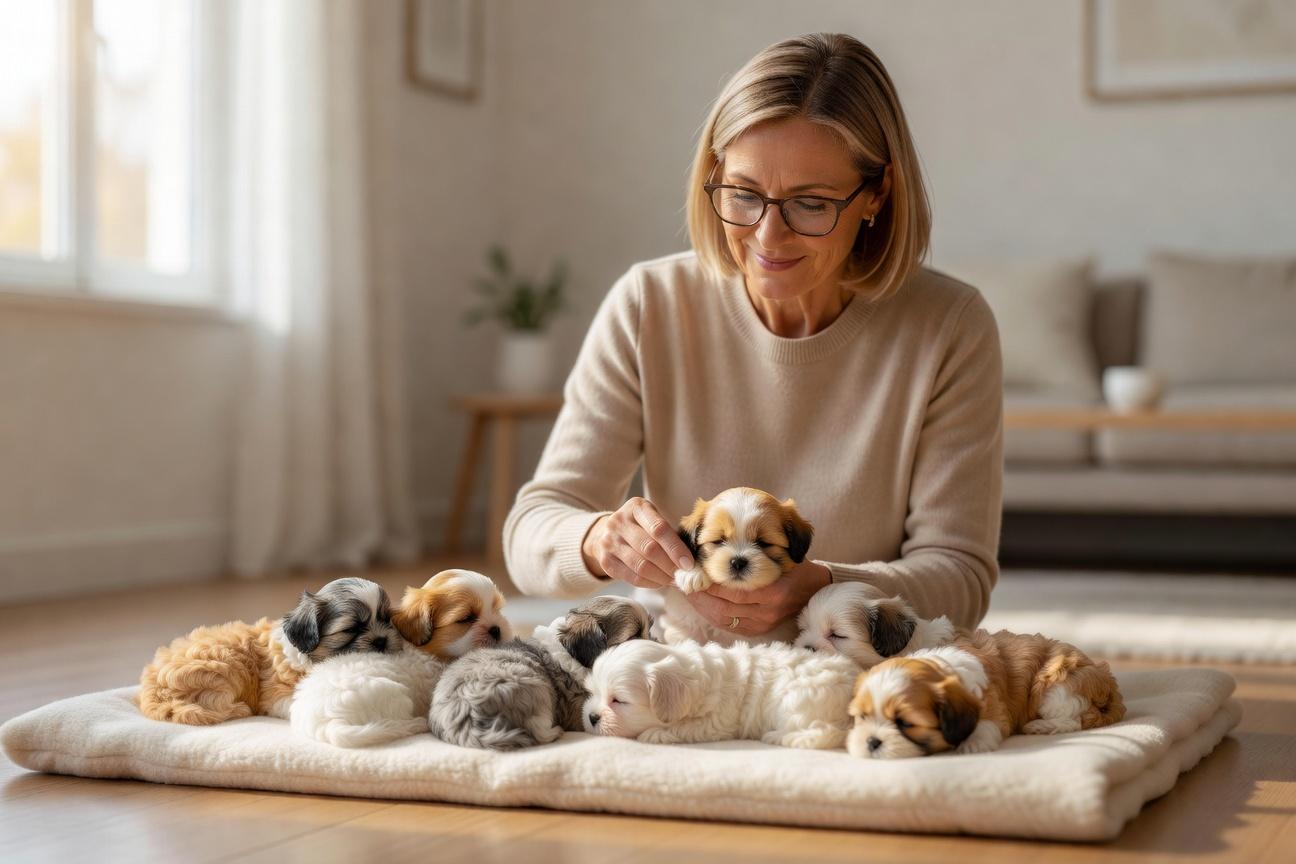 Znaczenie ENS dla rozwoju szczeniąt rasy shih tzu